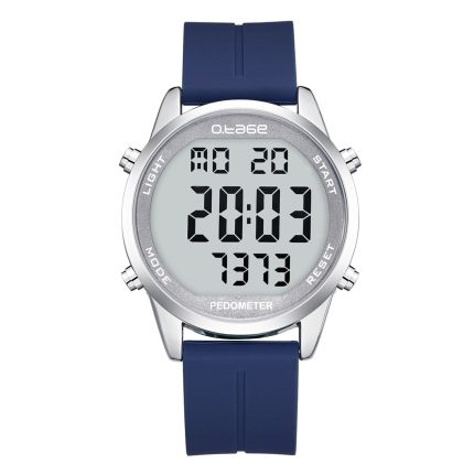 Pedometer Watch for Walking for Senior Non Bluetooth No App Required with Steps Calories Counter and LCD Large Numbers #2306M