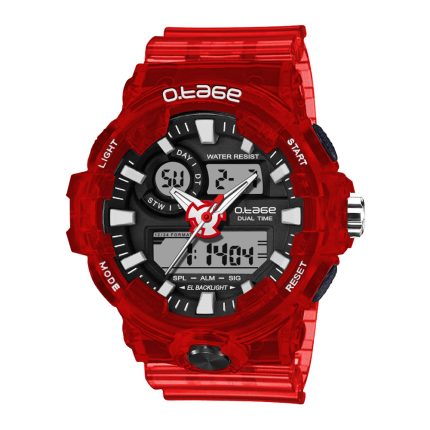 OTAGE Analog Digital Watch custom plastic watches LCD display watch (TGA 6019 - AD157)